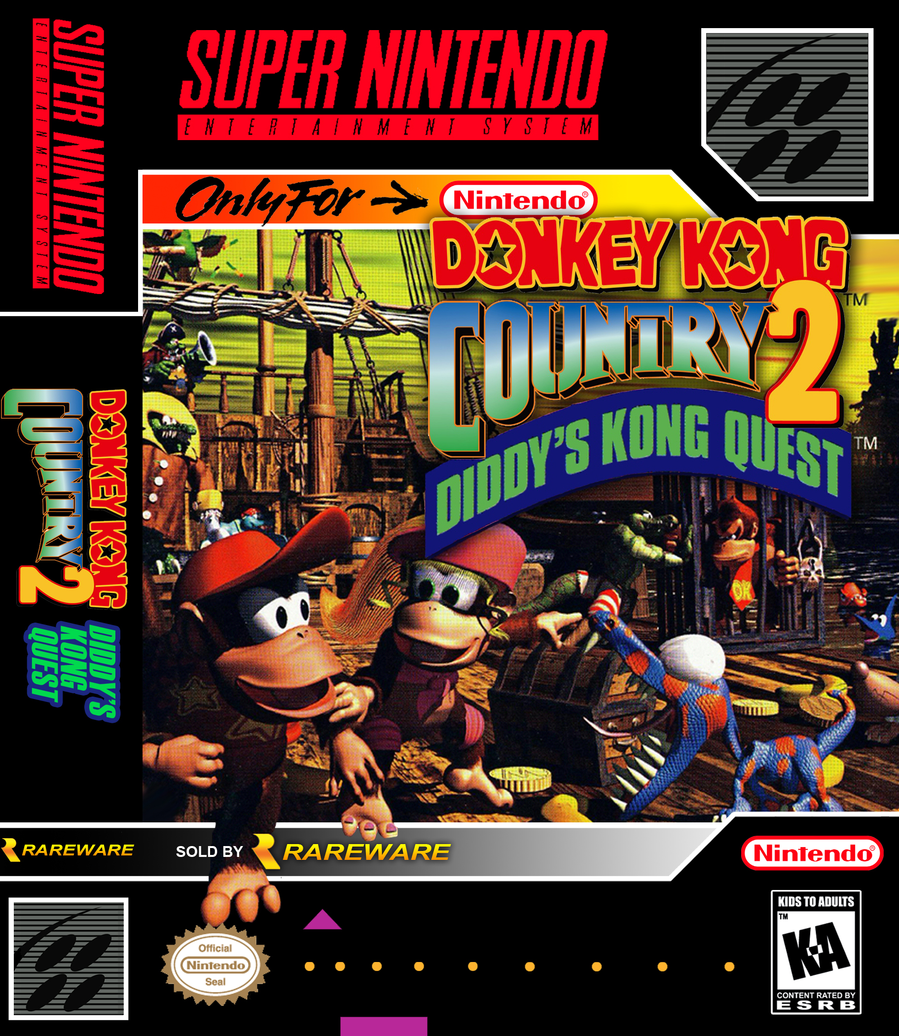 Donkey Kong Country 2 Diddy's Kong Quest