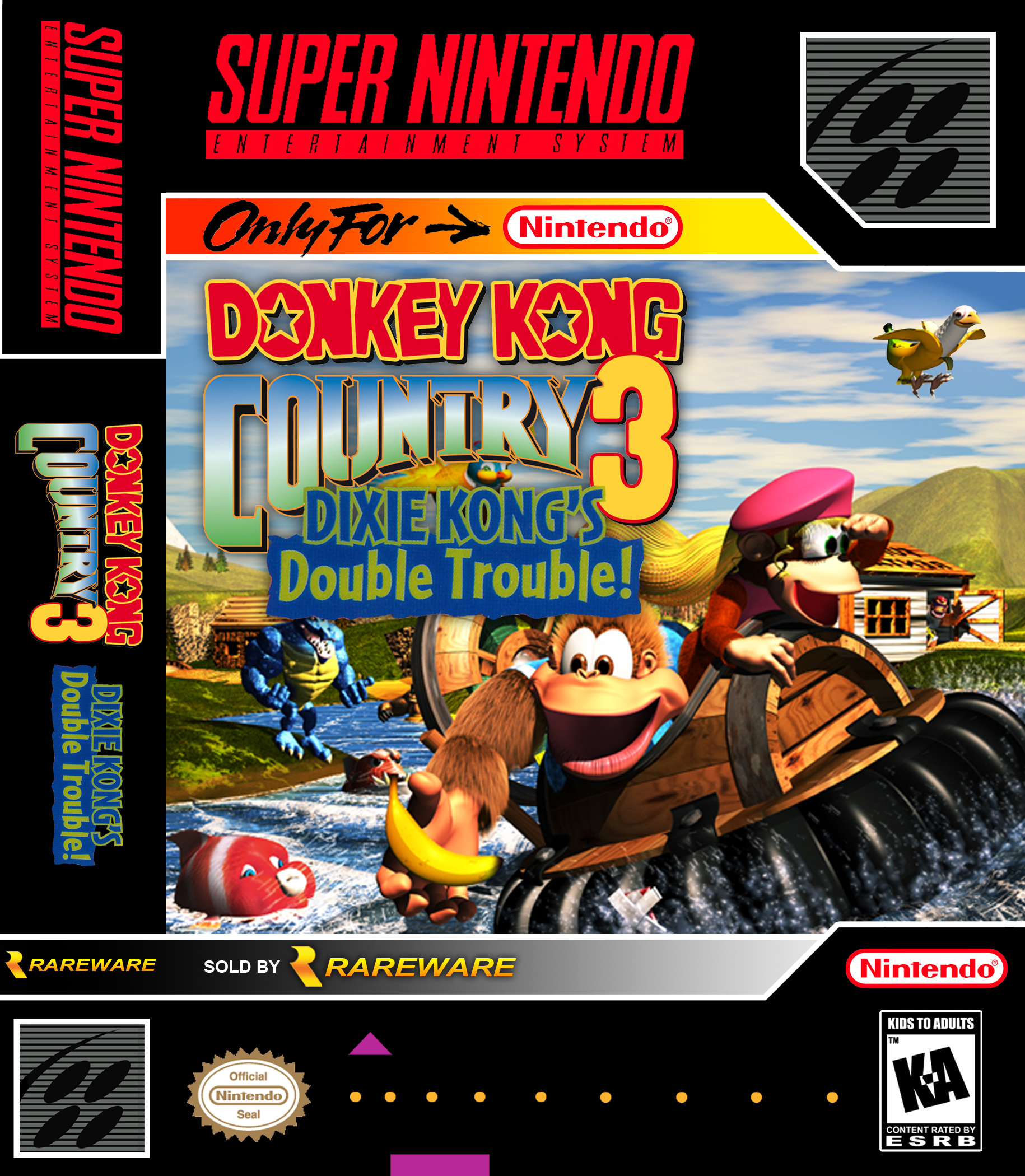 Donkey Kong Country 3 Dixie Kong's Double Trouble